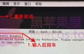 Mac开启关闭SIP（系统完整性保护）