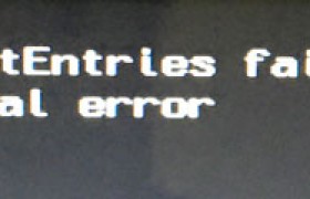 OCB：OcScanForBootEntries failure – Not Found Halting on critical error