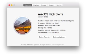 【黑果小兵】macOS High Sierra 10.13.2(17C88)正式版 with Clover 4333原版镜像