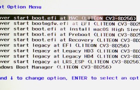 将CLOVER引导添加进UEFI BOOT Option Menu的正确姿势
